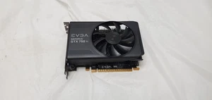 EVGA Nvidia GeForce GTX 750 TI : 2GB GDDR5 : Tested & Working Graphics Card - Picture 1 of 8