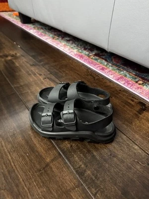 Sandalias Birkenstock Mogami Birko-Flor negras para niños talla 30 Foto 1 de 4
