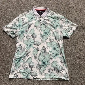 Ted Baker Men’s Patterned Polo Shirt, XL (Size 5) - Picture 1 of 5