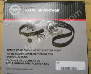 Kit de correa de distribución Frontier Xterra 2.4 original Nissan 1999-2004 con bomba de agua B00PK Foto 1 de 3