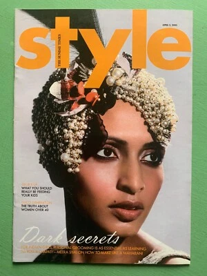 Sunday Times STYLE magazine 3-April-2005 IMG Model Jeisa Princess Tamara - Image 1 of 2