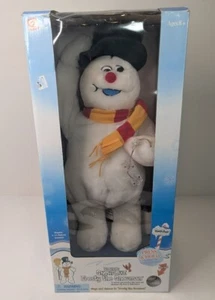 NEW IN BOX Gemmy Christmas Spinning Snowflake Frosty the Snowman STILL ATTACHED! - Picture 1 of 14
