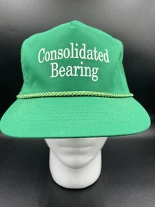 Cappello Cuscinetto Consolidato Camionista Otto Strapback Corda Regolabile Verde - Foto 1 di 7