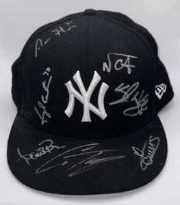 New York Yankees Autographed Team Hat Nestor Torres Boone - Picture 1 of 1