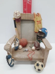 3D Sports Baseball Soccer Basketball Football Photo Picture Frame Beach Chair - Picture 1 of 10