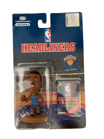 LARRY JOHNSON HEADLINERS NEW YORK KNICKS 1996 NEW IN PACKAGE Cover