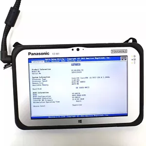 Panasonic Toughpad FZ-M1 MK3 7" WXGA, M5-7Y57, 8GB RAM 128GB SSD, Wi-Fi, 4G LTE - Picture 1 of 8