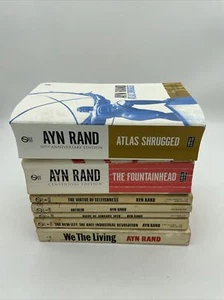 Lot Of 7 Vintage Ayn Rand We The Living Anthem Night Of Jan 16  - Bild 1 von 7