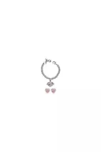 Guess Damen Rosa Kristall Tattoo Armband / Passende Ohrringe UBS91127 - Bild 1 von 1
