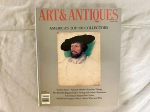 Art & Antiques Magazine March 1990 America's Top 100 Collectors Vintage Issue - Picture 1 of 1