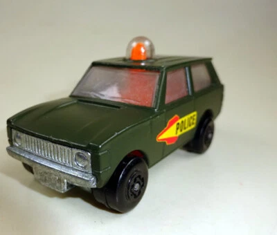 Matchbox Superfast Nr. 20B Police Patrol dunkeloliv ( olive drab ) "Police" top - Bild 1 von 4