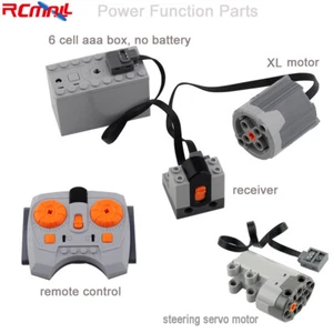 MOC Power Function Servo Motor Remote Control AAA Battery Box Building Block - Picture 1 of 5