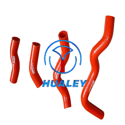 红色硅胶散热器软管适用于 2008 - 2015 川崎 KLX250 KLX250S DTRACKER — 第 1/4 张图片