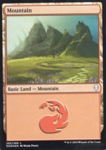 MOUNTAIN 265/269 FOIL DOMINARIA MTG MAGIC NM - Picture 1 of 1