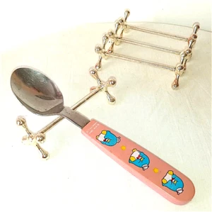 poggia posate / sushi chopstick stand 70s italy silver plate elica 4 pezzi - Foto 1 di 6