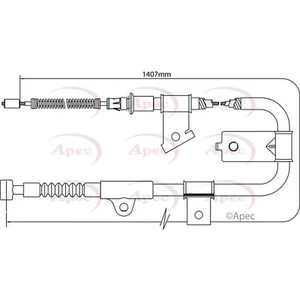 Apec Bremszug (CAB1309) OE Qualität Präzisionsbauteil - Bild 1 von 2