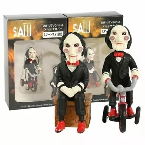 NEW Horror Movie Saw Billy Mini PVC Pendant Figure Horror Dolls Decoration Toys - Picture 1 of 9