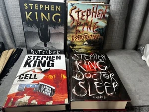 Stephen King Book Lot Doctor Sleep Desperation Outsiders Cell Lot of 4 Books HB - Bild 1 von 16