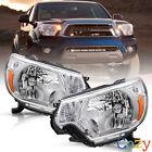 Pair Headlights For 2012-2015 Toyota Tacoma Left Right Set Headlamps With Bulb