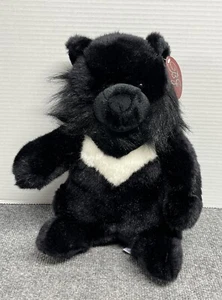BJ Toy Co Black Bear 12" Plush Stuffed Animal - Picture 1 of 5