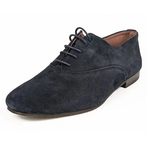 Base London Mens Navy Suede Leather Casual Formal Shoes New RRP £70 EUR 40 / 42 - Picture 1 of 9