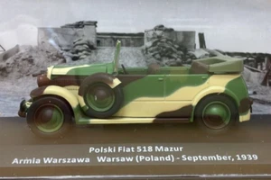Coche Militar POLSKI FIAT 518 MAZUR / Poland 1939/ 2ª Guerra Mundial WWII - 1/43 - Imagen 1 de 6