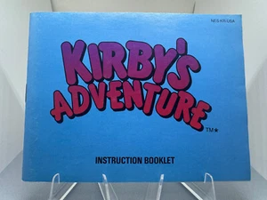 ORIGINAL Nintendo NES KIRBY'S ADVENTURE Anleitung Booklet Manual Book only - Bild 1 von 2