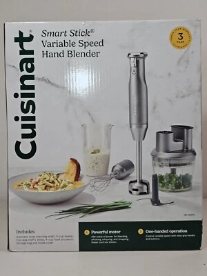 Cuisinart Smart Stick Variable Speed Hand Blender Food Processor HB-400pc Sealed - Image 1 of 4