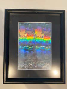 Michael Jordan 91-92 Upper Deck Hologram Uncut 4 Card Sheet