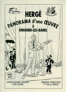 STANISLAS HERGÉ PANORAMA D'UNE OEUVRE TRACT r/v ANNONCE EXPO 2001 - Picture 1 of 2