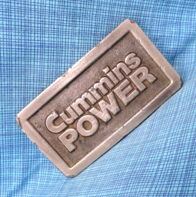 Hebilla de cinturón Cummins Power Promo motor diésel vintage años 70 Lewis hebillas .SHY845 Foto 1 de 4