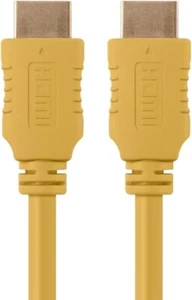 6FT 4K High Speed HDMI Cable 18Gbps Yellow PID 3955 - Picture 1 of 1