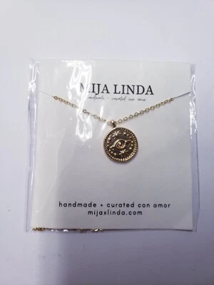 COLLAR MAL DE OJO TONO DORADO MIJA LINDA 17" Foto 1 de 4