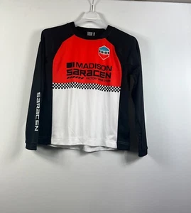 Camiseta deportiva de ciclismo juvenil Madison Saracen Factory Race Team - de 9-10 años (muestra) - Imagen 1 de 5