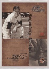 2004 Donruss Classics Legendary Leather /100 Brooks Robinson #LL-18 HOF