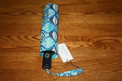 Vera Bradley UMBRELLA Compact One Touch Automatic Open Folding 4 tote backpack - Image 1 of 4