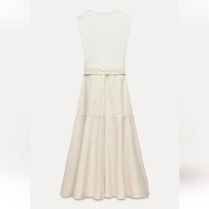 VESTIDO ZARA COMBINACIÓN CINTURÓN - Imagen 1 de 7