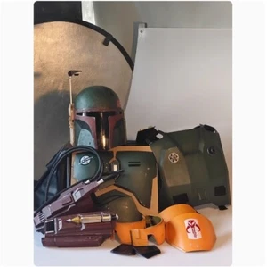Mandalorian The Book of Boba Fett Edition Body Armor Set + FRP Helm Cosplay Requisite - Bild 1 von 13