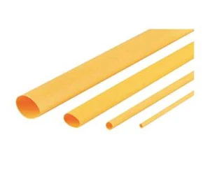 Cabac HEATSHRINK THIN WALL 76MM YELLOW XLP76Y x 25 - Picture 1 of 1
