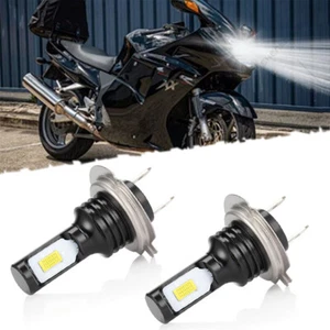 Kit de conversión de faros LED H7 2 piezas blancas para Honda CBR1100XX 1997-2003 - Imagen 1 de 9