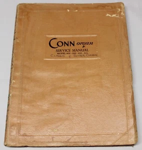 CONN Organ Classic & Super Classic Models 800 810 820 & 821 Service Manual - Picture 1 of 2