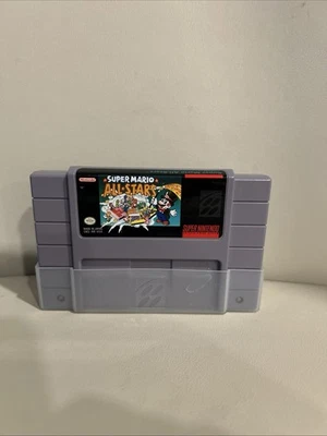 Super Mario All-Stars (SNES, 1993) Cartucho Testado Apenas Super Nintendo - Imagem 1 de 4