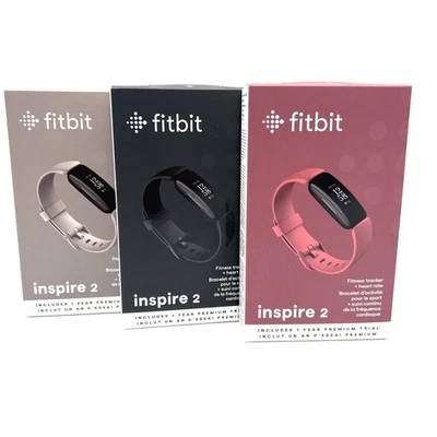 NEW Fitbit Inspire 2 Health & Fitness Activity Tracker FB418 Heart Rate Monitor - Image 1 of 4