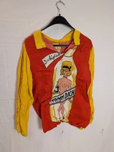 Camisetas.       Proverbios años 80.      3 x Trimm Dich Comic mujer con cava - Imagen 1 de 3