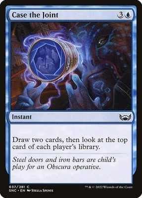 (1x FOIL) CASE THE JOINT - Streets of New Capenna – MTG Magic the Gathering Card - Image 1 of 4