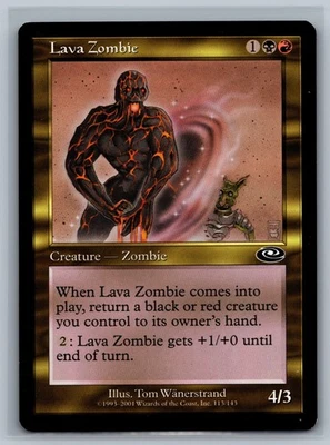 Magic MTG Planeshift 4x Lava Zombie #113/143 TCG CCG Playset - Image 1 of 2