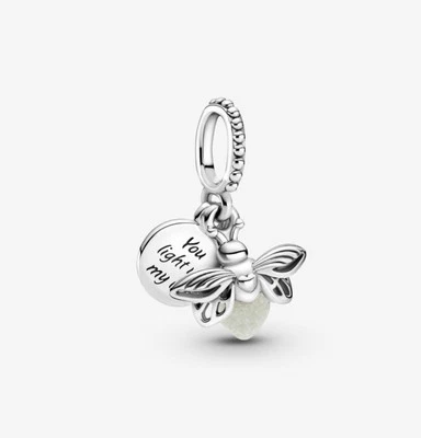 Pandora Glühwürmchen Charm-Anhänger/ Nachts Leuchtend ( 799352C01 ) - Bild 1 von 4