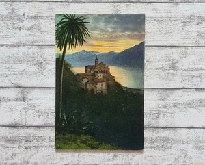 AK Locarno Madonna Sasso Wallfahrtskirche Schweiz Retro Postkarte Vintage Deko - Picture 1 of 2