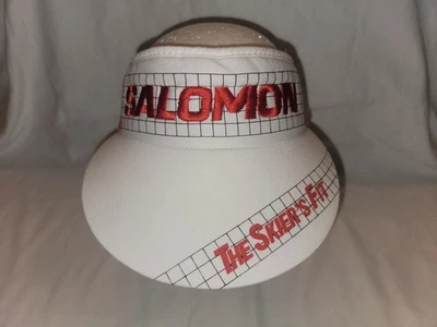 Vintage Embroidered Salomon Ski Hat Visor Hat - The Skier's Fit - Image 1 of 4
