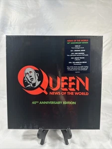 Queen News of the World 40th Anniversary Vinyl LP/CD/DVD/Book Box Set New/Sealed - Picture 1 of 5